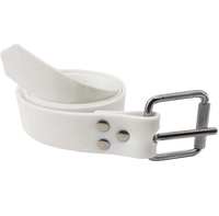 LEADERFINS SILICONE WHITE WEIGHT BELT