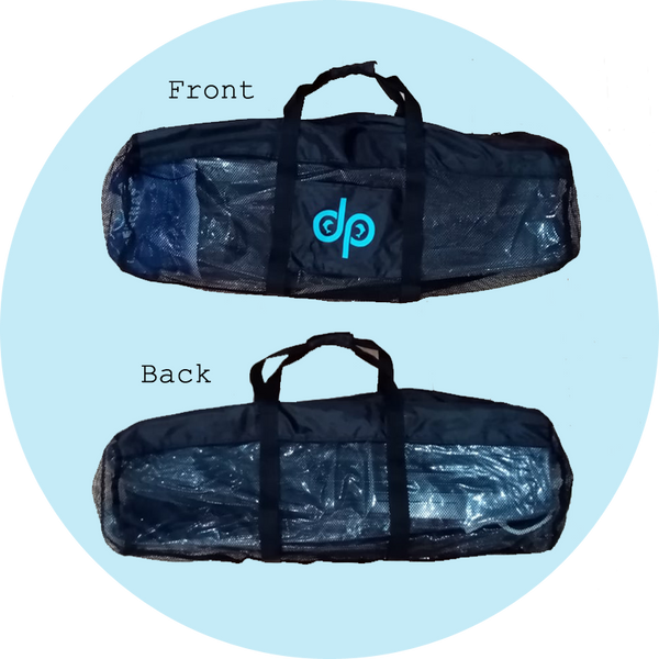 DP LONG FIN MESH DUFFEL BAG